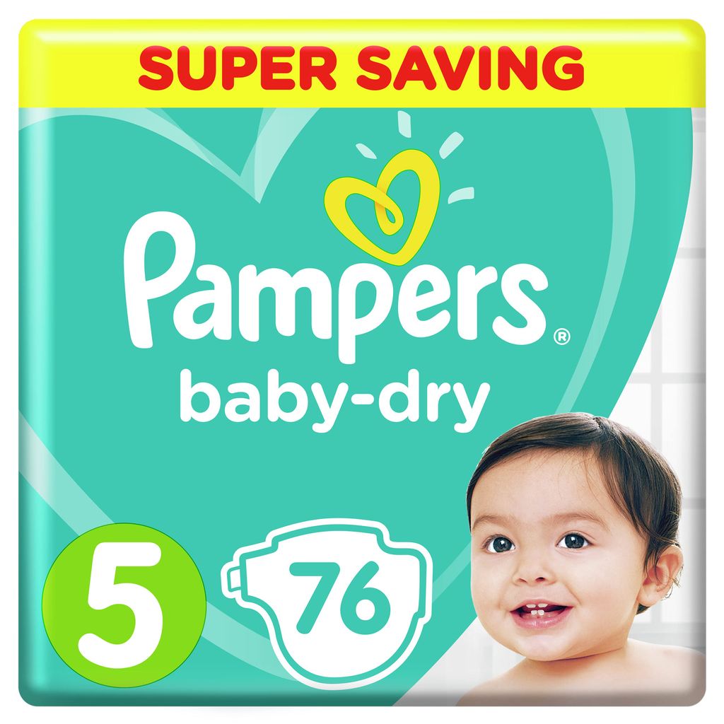Pampers Premium Care, Size 5 (12-18Kg) 76Pc