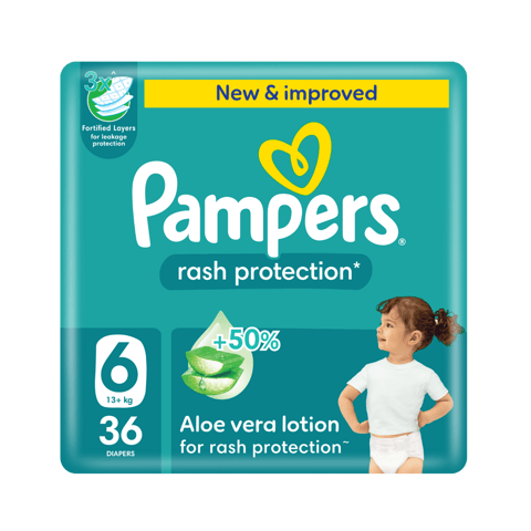 Pampers Baby Dry, Size 7 (15+Kg) 44Pc