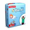 Sanita Bambi Baby Diapers, Size (6), Pack Of 52 Diapers