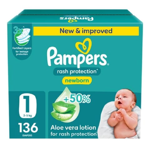 Pampers Baby Dry, Size 7 (15+Kg) 44Pc
