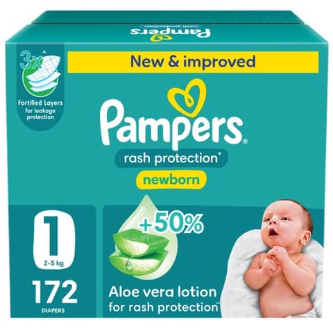 Pampers Baby Dry, Size 7 (15+Kg) 44Pc