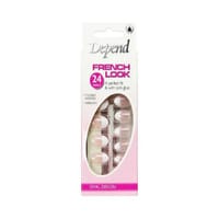 Depend French Look Nails - Oval Pink