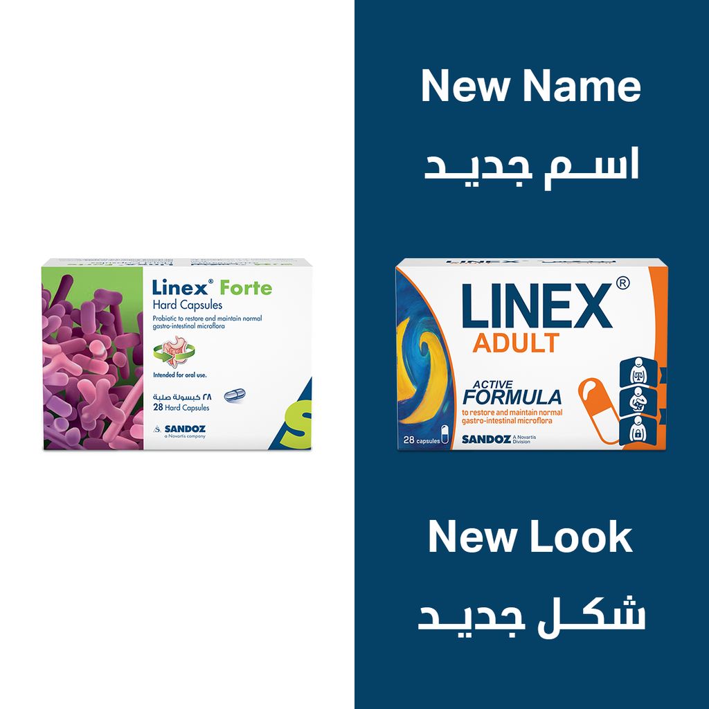 Linex Adult Probiotic 28 Hard Capsules