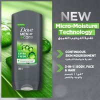 Dove M+C Extran Fresh Showe Gel 400Ml