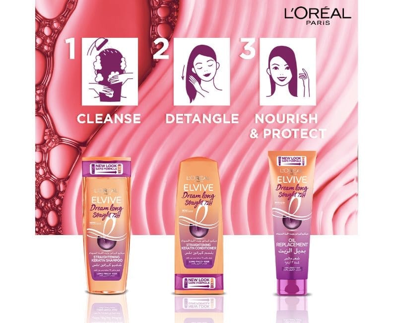 Dream Long Straight Shampoo, 200ml