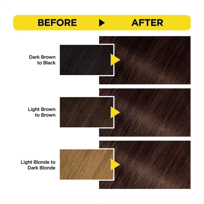 Olia, 6.15 Frozen Light Brown, No Ammonia Permanent Haircolor, with 60% Oils