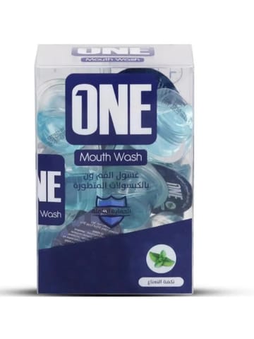 ONE MOUTH WASH MINT FLAVOR 20 CAP *15 ML