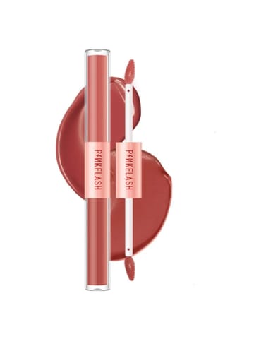 Pink Flash Long-Lasting Shiny Dual Lip Gloss D03
