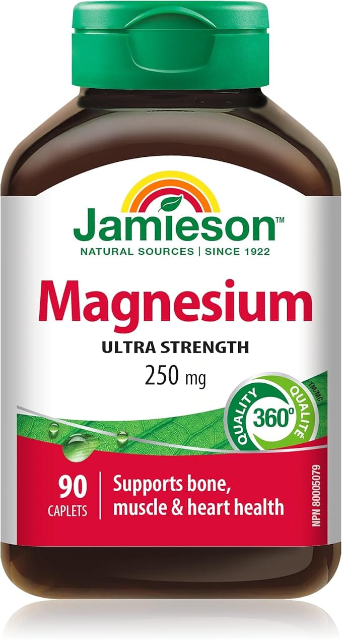 Jamieson Magnesium 250 mg 90 capsules