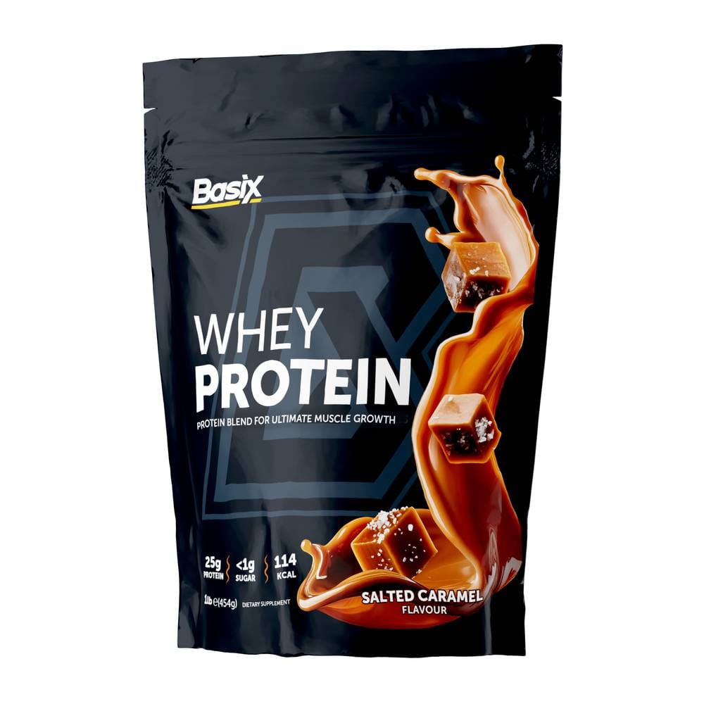 Basix Whey Protein Salted Caramel 1Lb