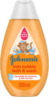J&J BATH+WASH BUBBLE 300ML (BMR)