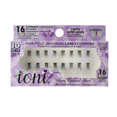 IONI 3D Mink Individual Lashes - 686606