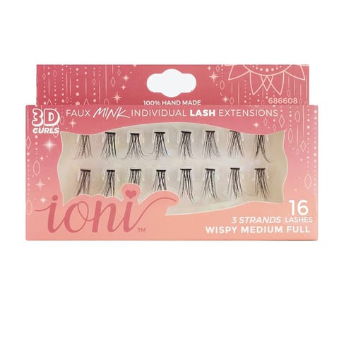 IONI 3D Mink Individual Lashes - 686608
