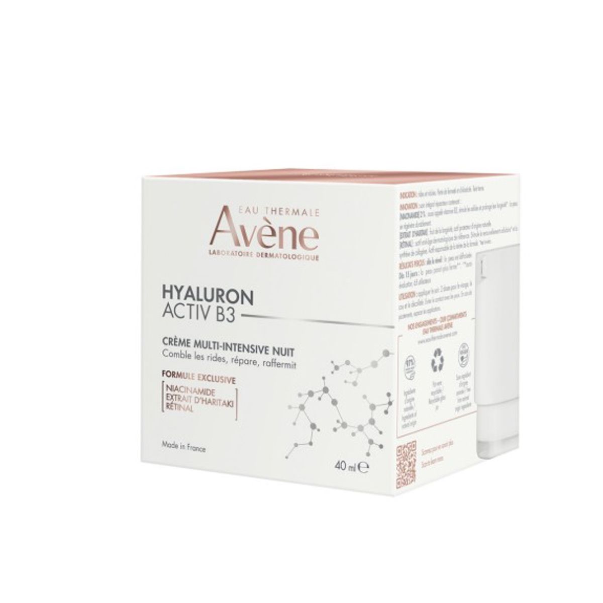Avene Eau Hyaluron Night Craem B3 40Ml