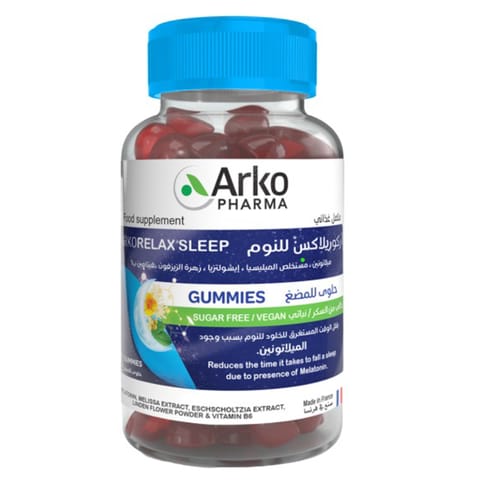 اركوريلاكس للنوم 30 حلوى للمضغ