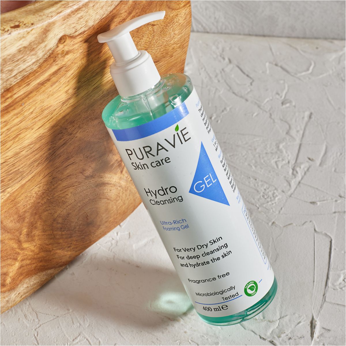 بيورافي غسول رغوي الترطيب للبشرة الجافة  400 مل