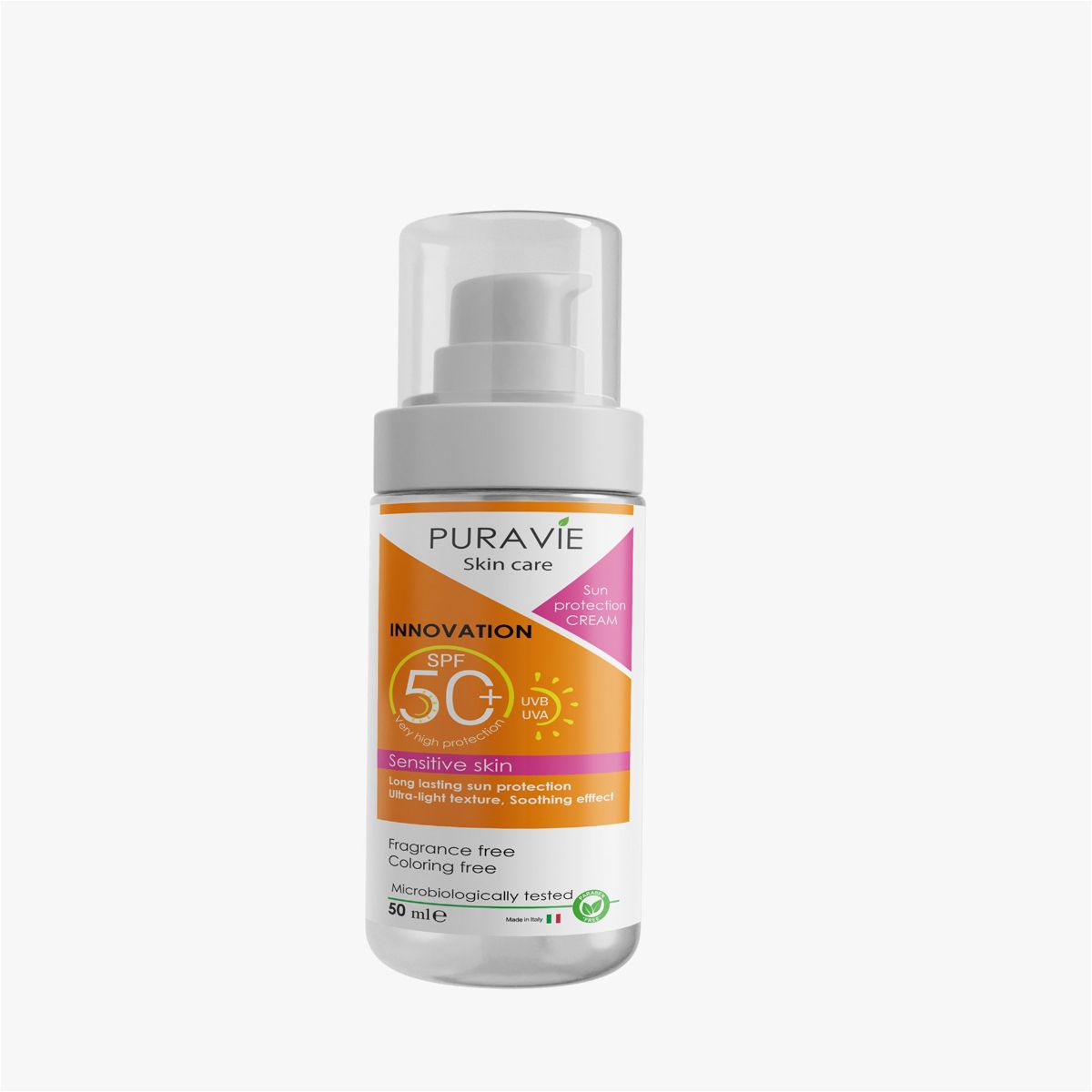 Puravie Sunscreen Sensitive Skin 50 Ml