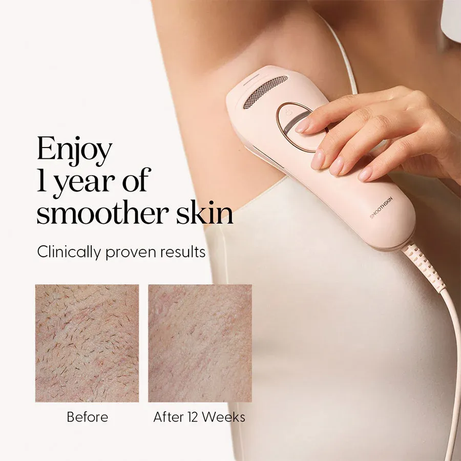 SmoothSkin Pure Switch, IPL Hair Removal Device with Sapphire Ice Cooling