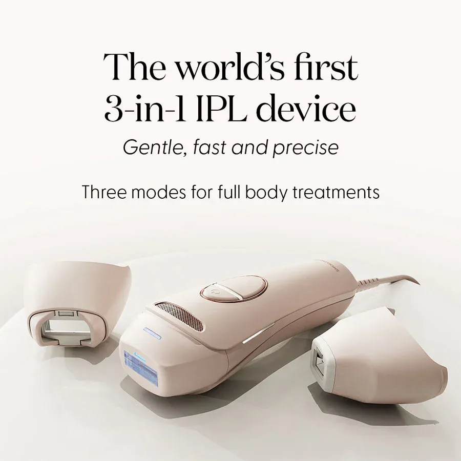 SmoothSkin Pure Switch, IPL Hair Removal Device with Sapphire Ice Cooling