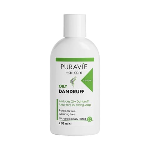 Puravie Shampoo Oily Dandruff 250 Ml Box