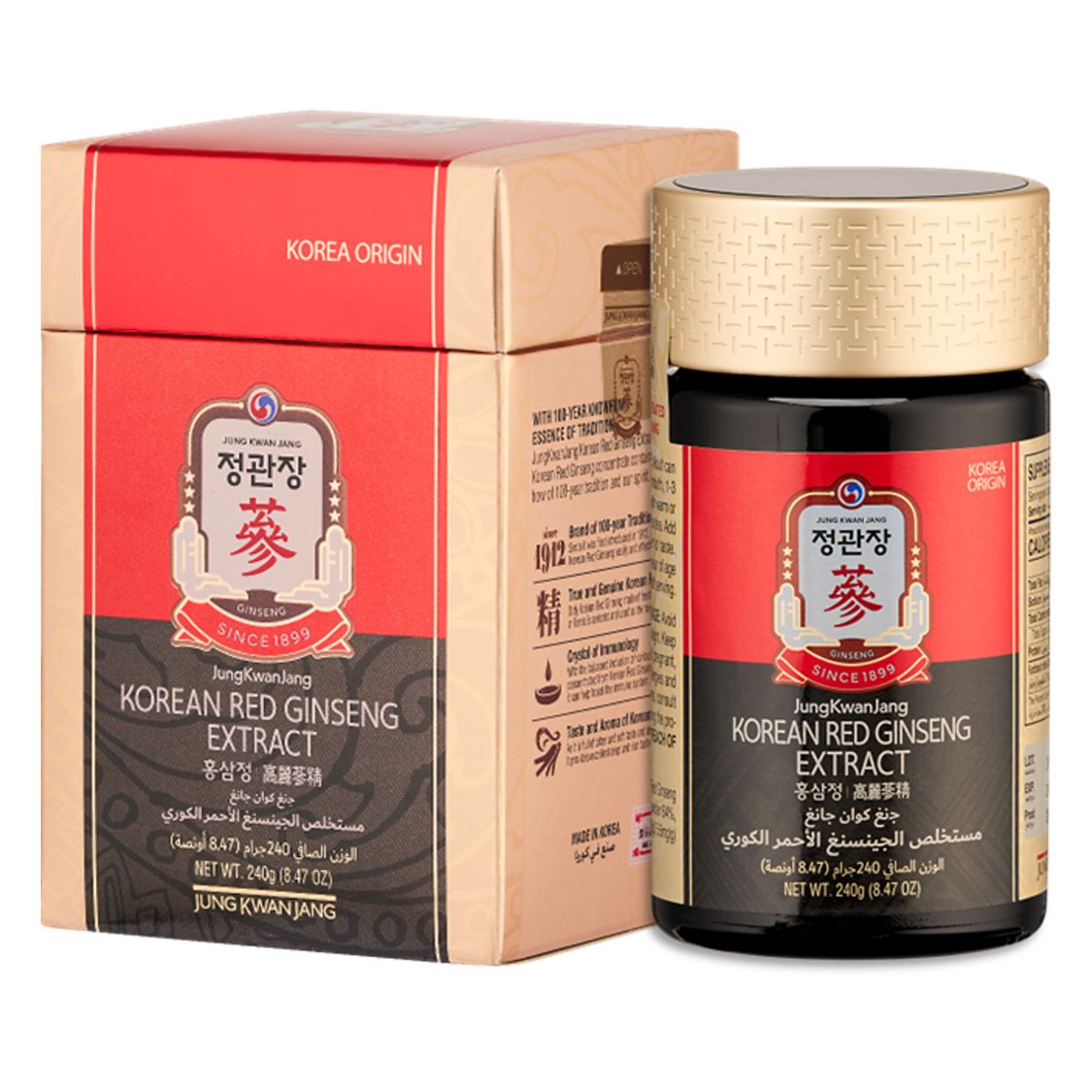 JKJ Korean Red Ginseng Extract 240G  Jar