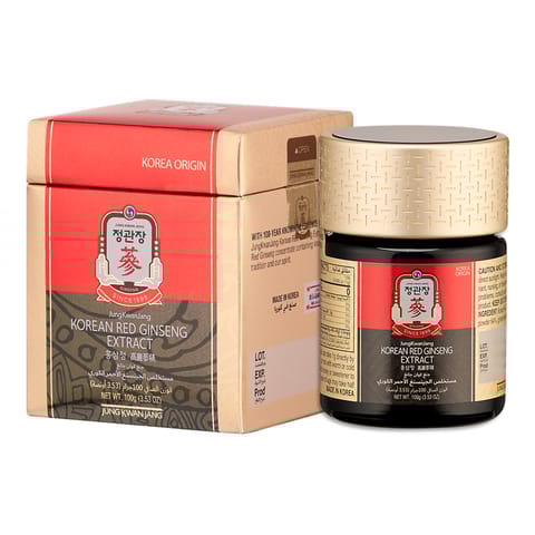 مستخلص الجينسنغ الأحمر الكوري 100 جم