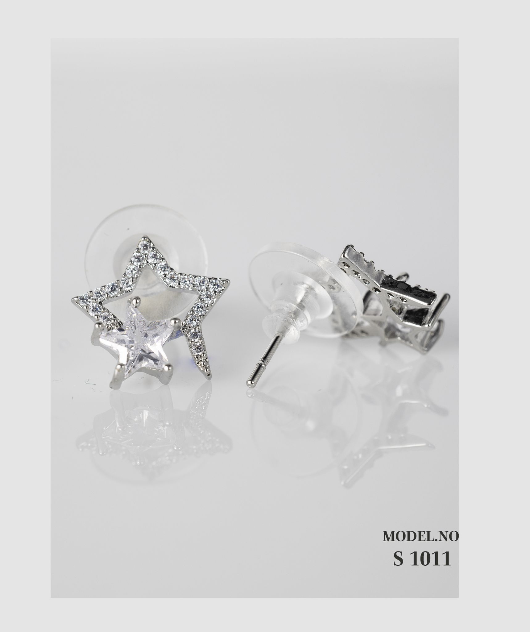 EVE Earrings Silver - S 1011 Ear Ring