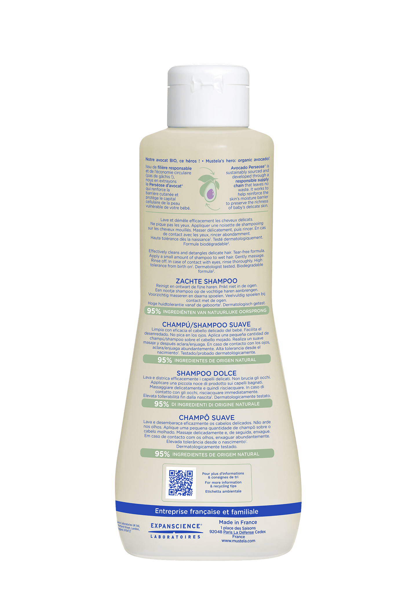 Mustela Gentle Shampoo 500ML
