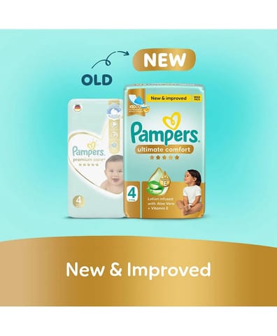 Pampers Ultimate Comfort Taped Diapers, Size 7 (15+Kg) 35Pc