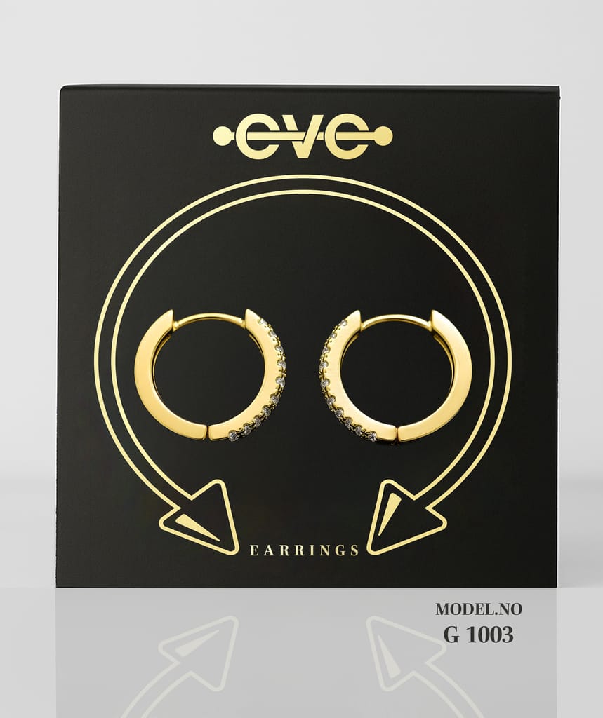 EVE Earrings Gold - G 1003 Ear Ring