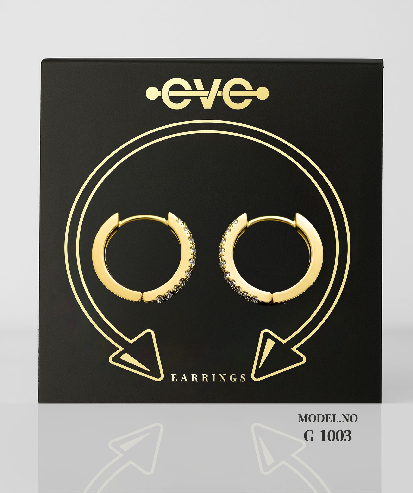 EVE Earrings Gold - G 1003 Ear Ring