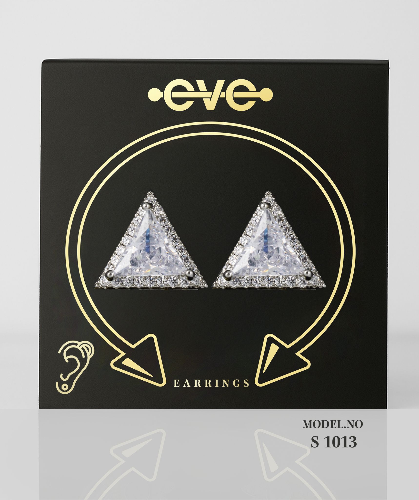 EVE Earrings Silver - S 1013 Ear Ring