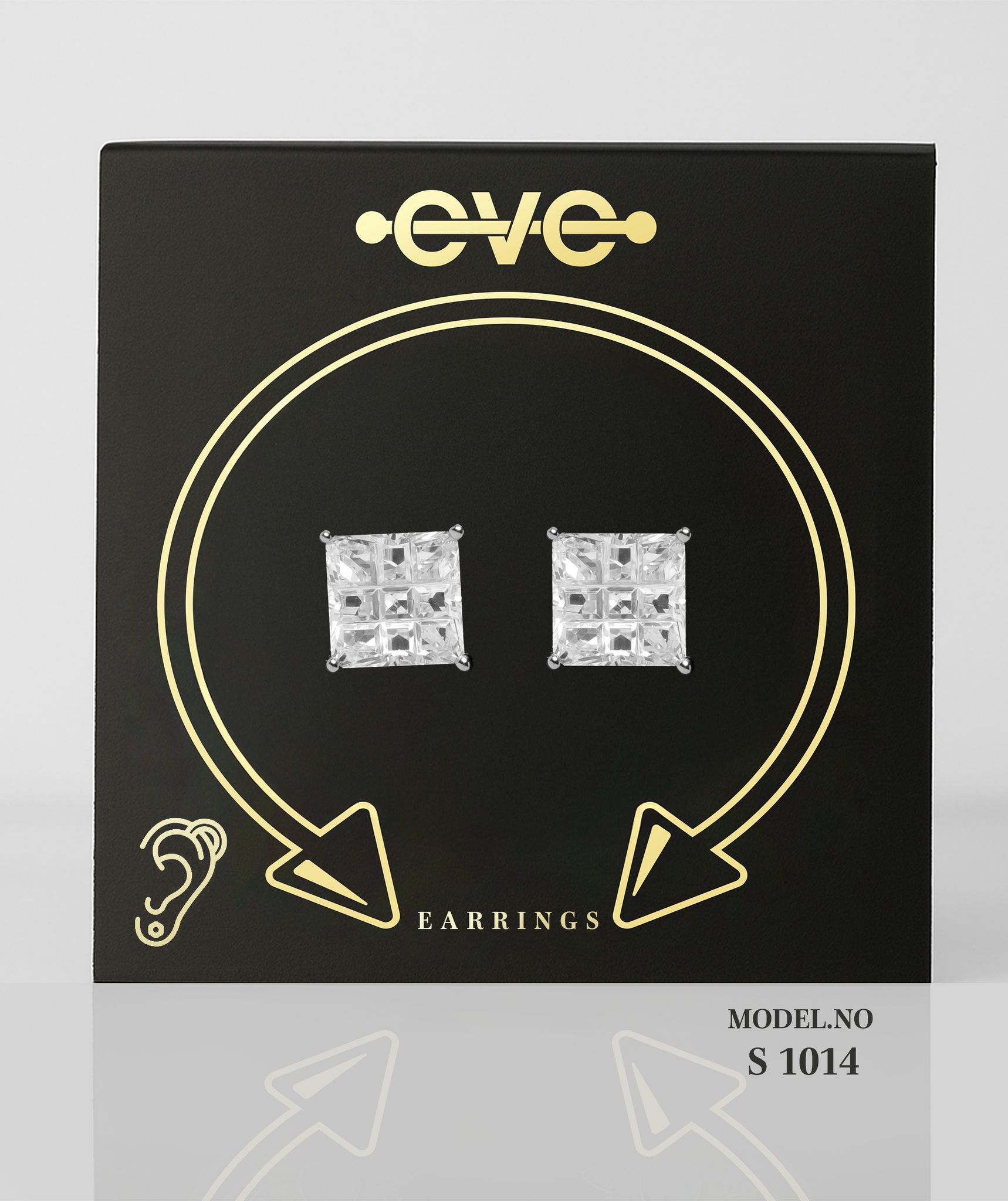 EVE Earrings Silver - S 1014 Ear Ring