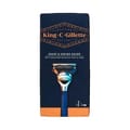 GILLETTE KING C MOD S&E RAZ BLUE CHR1UP