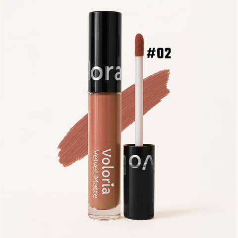 Voloria Velvet Matte Lipstick - 02