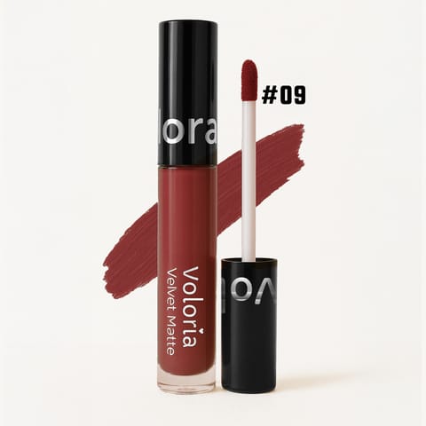 Voloria Velvet Matte Lipstick - 09