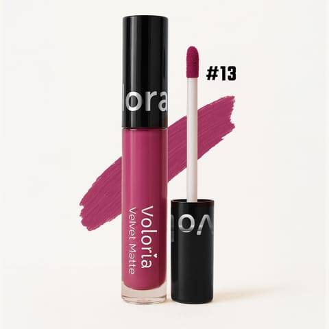 Voloria Velvet Matte Lipstick - 13