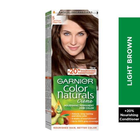 Olia, 6.15 Frozen Light Brown, No Ammonia Permanent Haircolor, with 60% Oils