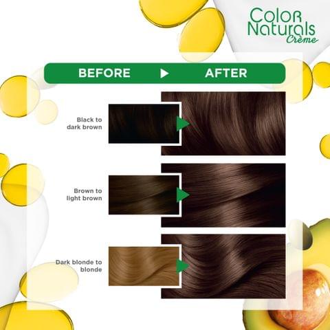 Olia, 6.15 Frozen Light Brown, No Ammonia Permanent Haircolor, with 60% Oils