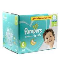 Pampers Premium Care Size 6 (13+ Kg) 72Pc