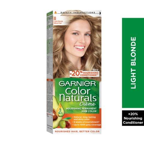 Olia, 8.0 Blonde, No Ammonia Permanent Haircolor, with 60% Oils