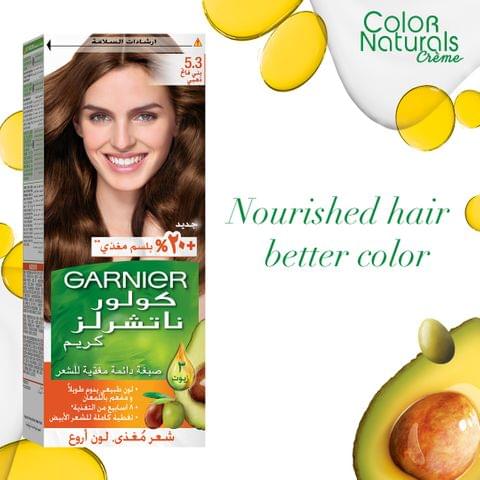 Olia, 4.0 Dark Brown, No Ammonia Permanent Haircolor, with 60% Oils